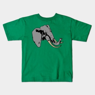 SAVE THE ELEPHANT-2 Kids T-Shirt